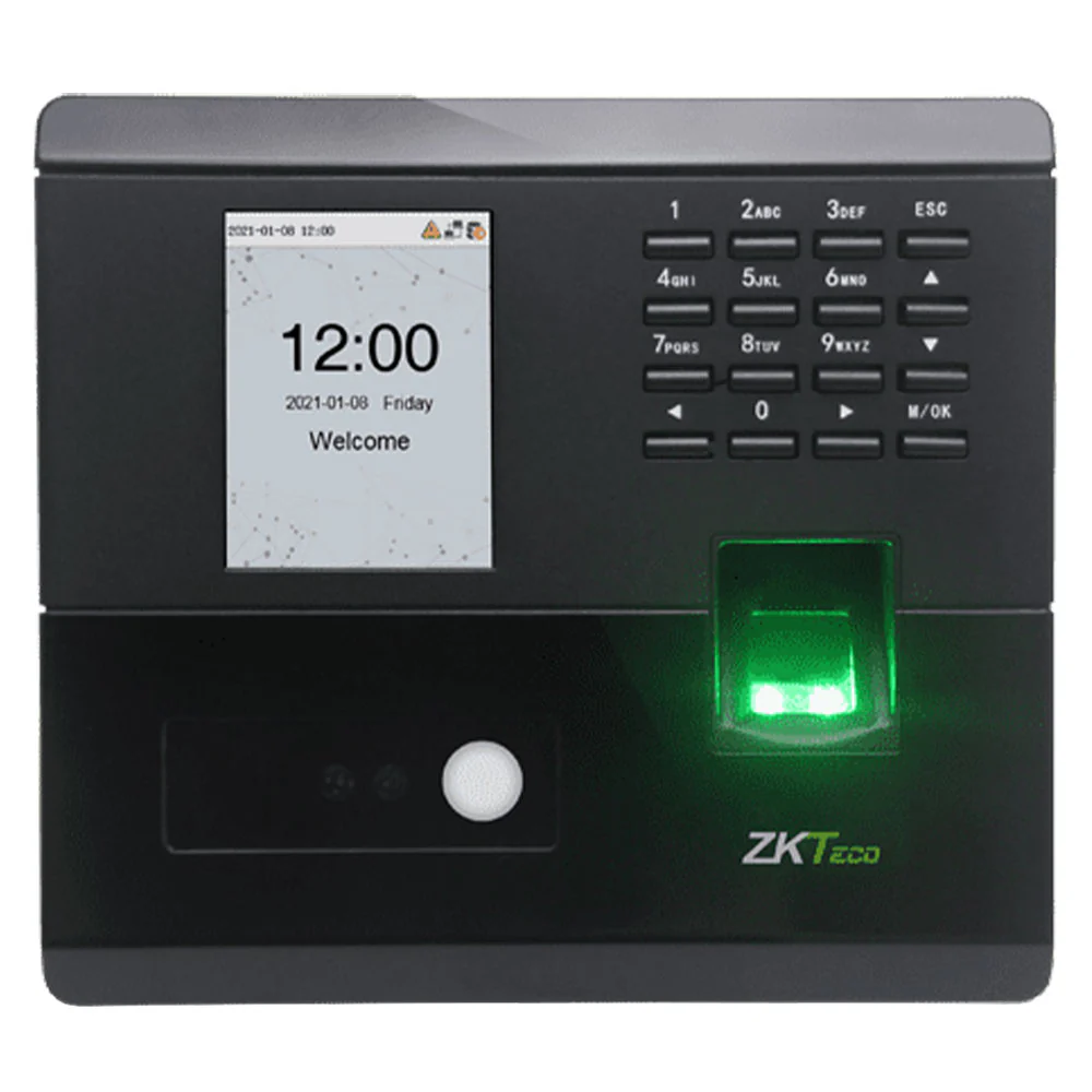 ZKTeco MB10-VL Visible Light Facial Recognition & Fingerprint Time Attendance Terminal