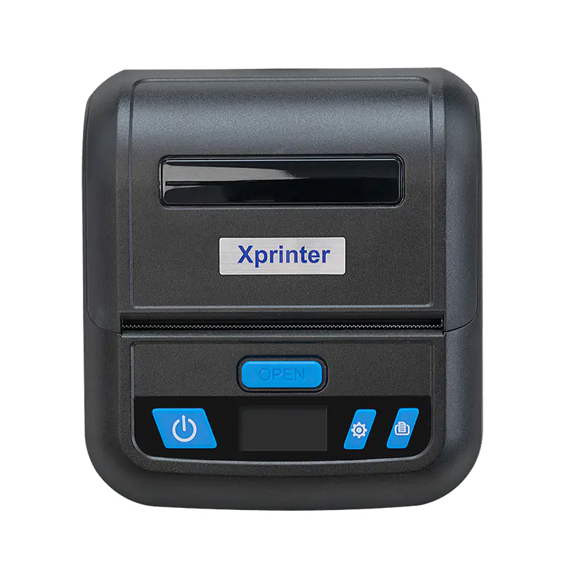 طابعه بلوتوث محموله للباركود والفواتير XP-P328B