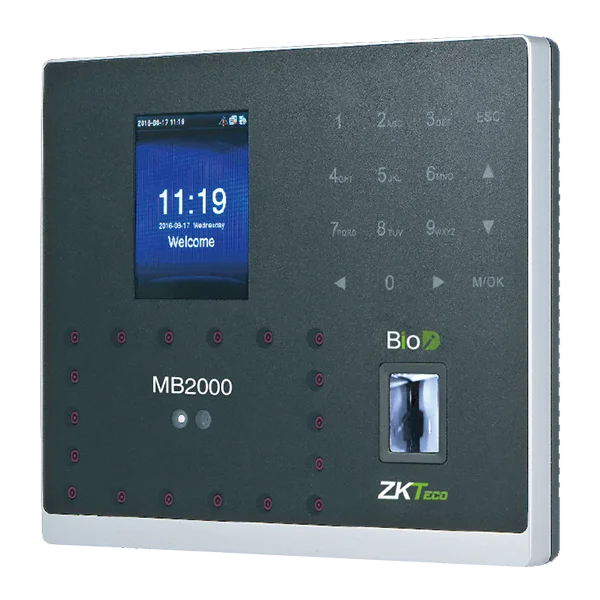 ماكينة حضور وانصراف بصمة وجة Zkteco MB 2000