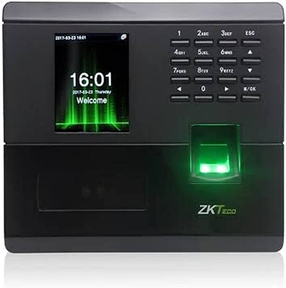 ZKTeco MB10-VL Visible Light Facial Recognition & Fingerprint Time Attendance Terminal 1 